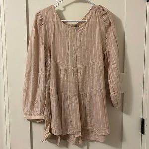 American Eagle Tiered Blouse